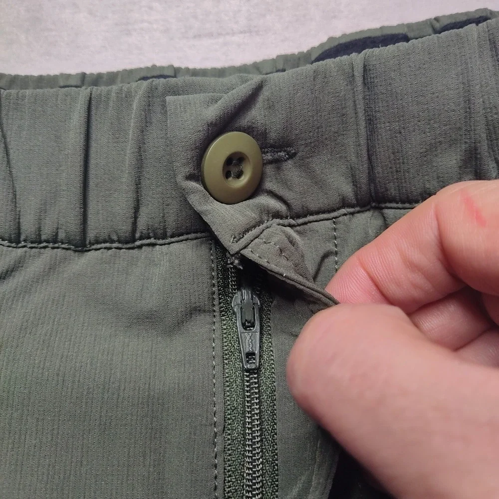 RYHTHM Men Size 32 Green Nylon‎ Stretch 7